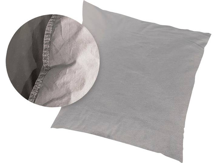 Kissenbezüge PRIMERA Kissenbezüge »Stone Washed«, Primera (2 Stück) , grau (taupe), B:40cm L:40cm, Renforcé, Obermaterial: 100% Baumwolle, Kissenbezüge, Kissenbezüge, mit Stone-Washed Optik