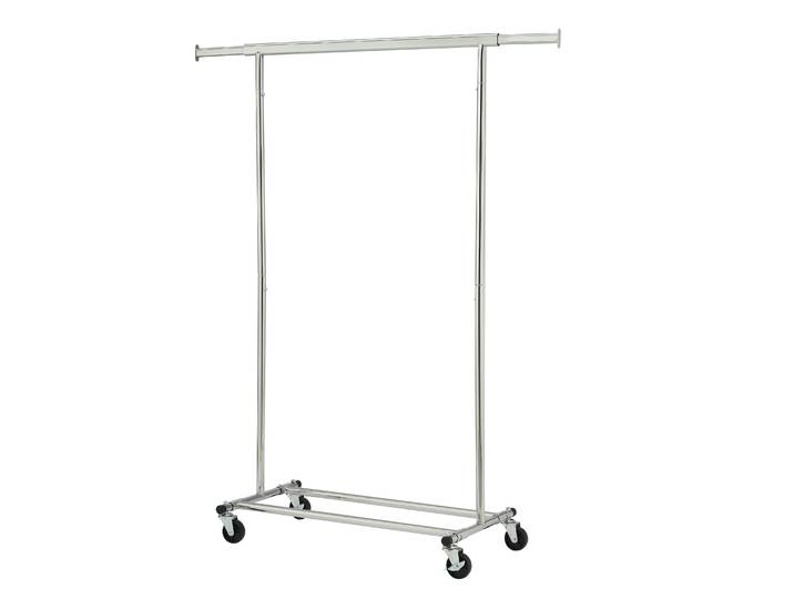 Kleiderständer 1 Stange bis 113 kg silber