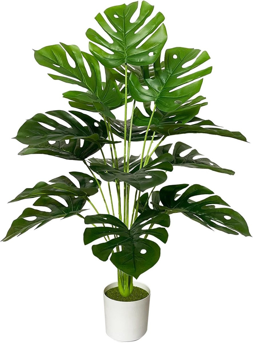 Merkloze Kunstpalm in Pot - Tropische Palmplant voor Binnen en Buiten