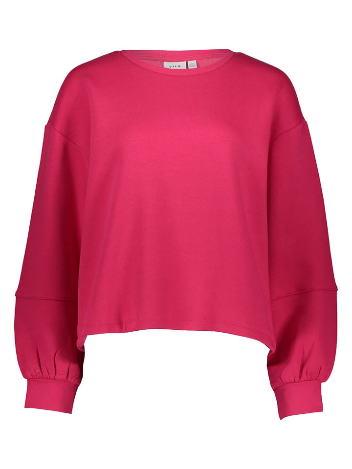 Vila Sweatshirt in Pink - M