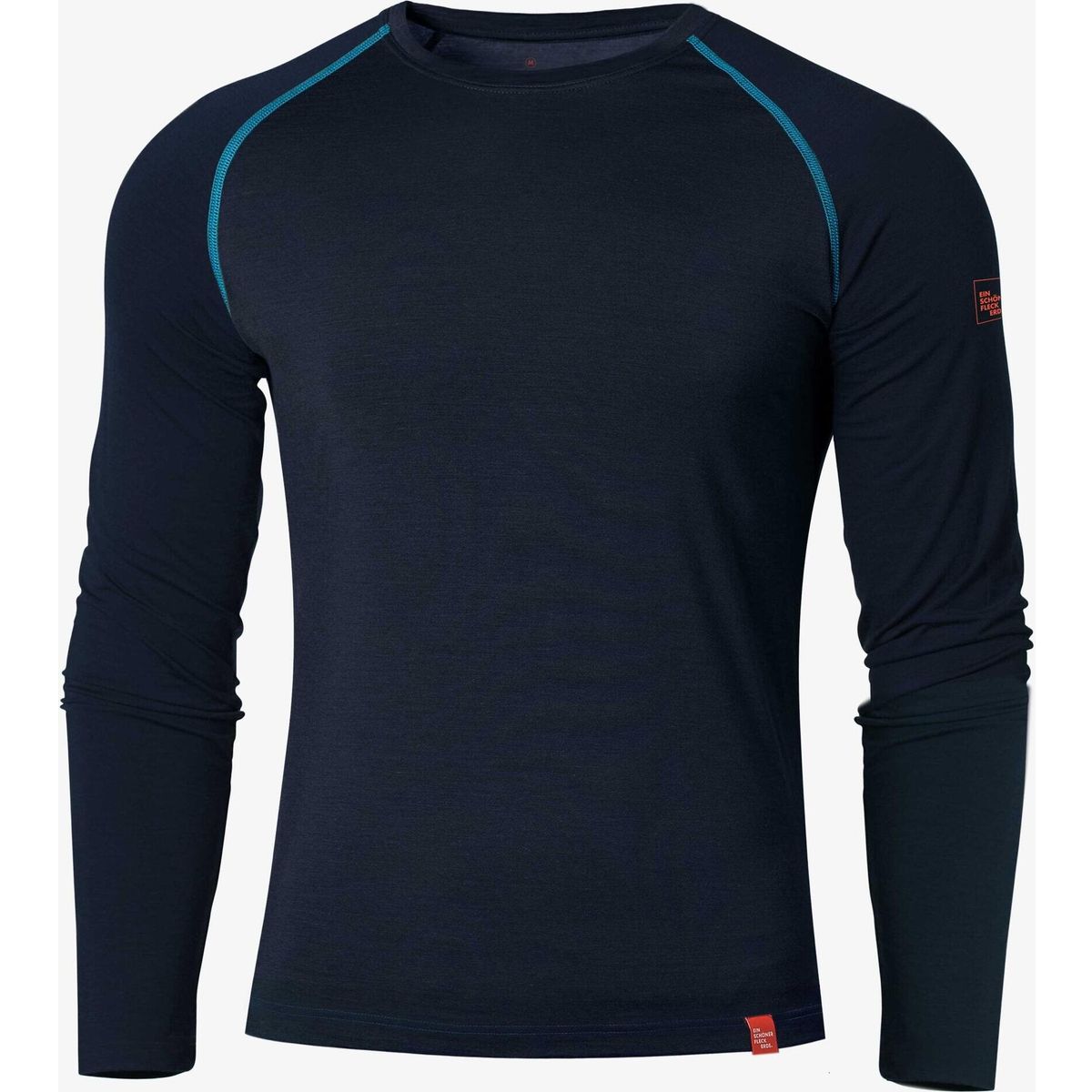 Ein schöner Fleck Erde Langarm-shirt Merino ALPIN. Schwarzblau schwarzblau S 2.690.150.065.1S