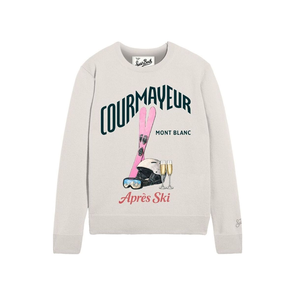 MC2 Saint Barth NEW Queen Print Printed Jumper courmayeur apres girl 10 (04414M) S QUE003004414M-04414M-S