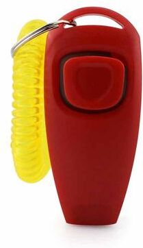 The Handy Homestead Dog Training Clicker & Dog Whistle With Key Ring For Recall And Obedience 3