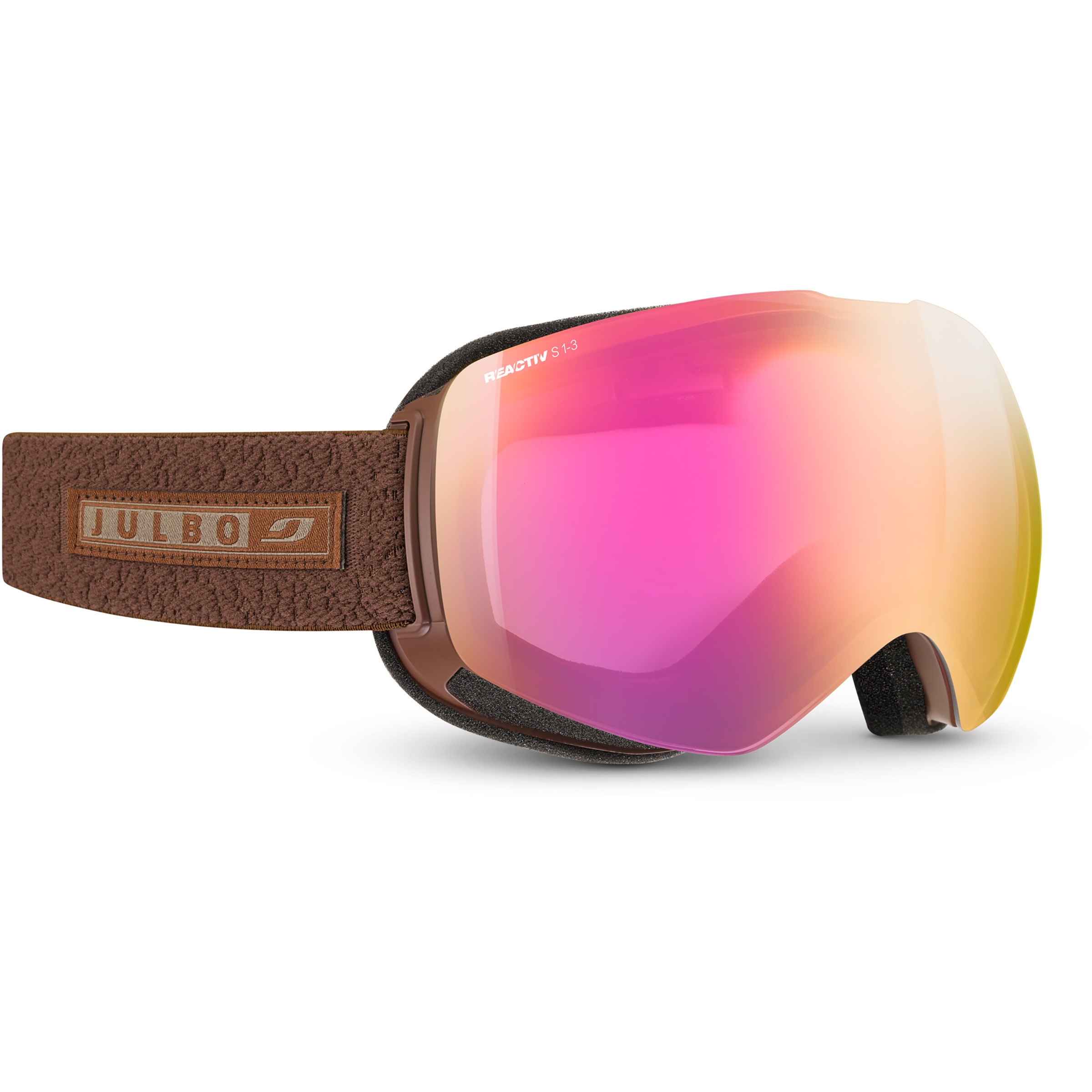 Julbo Shadow Reactiv 1-3 Hight Contrast Skibrille Skibrillen rosa Größe L Freeride | Splitboard | Skifahren