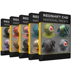 Redshift Bundle: Material Pack 1, 2, 3, 4 & 5
