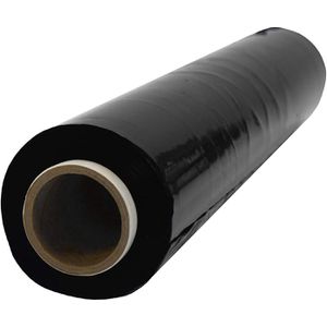Netuno Stretchfolie 50cm x 360m, 23my Stärke, ca. 2,5kg, schwarz