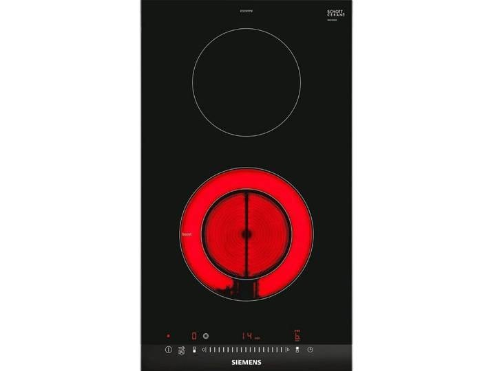 SIEMENS Elektro-Kochfeld iQ300 ET375FFP1E, Flexibles 30 cm Domino-Kochfeld & präziser touchSlider