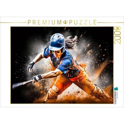 CALVENDO Puzzle Ein Motiv aus dem Kalender Basball und Motivation | 2000 Teile Lege-Größe 90x67cm Foto-Puzzle für glückliche Stunden