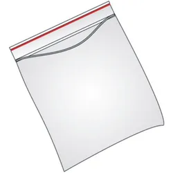 Veloflex, Verpackungsmaterial, Schnellverschlussbeutel 220x310mm PE transparent