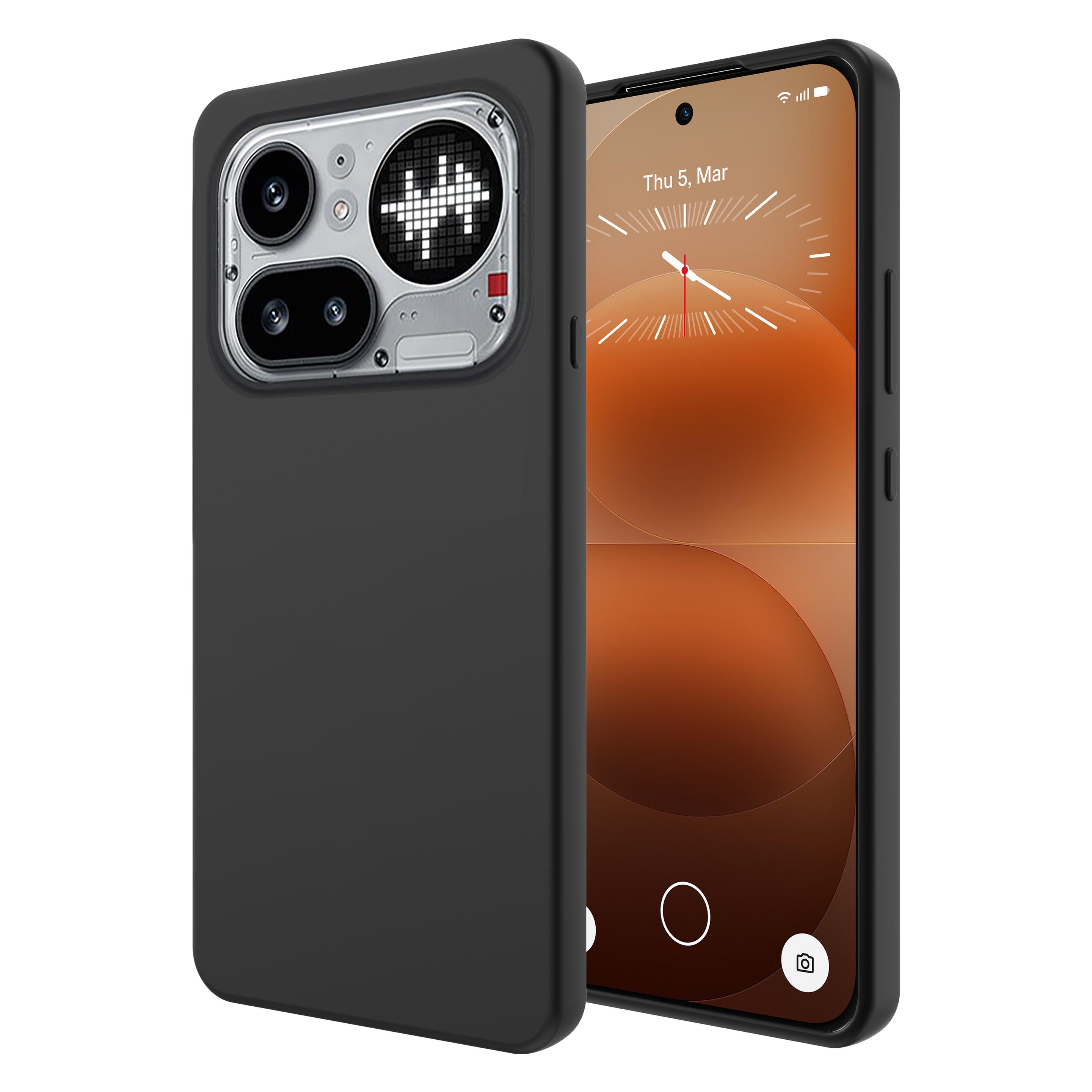 Just in Case TPU Back Cover Schwarz Nothing Phone (4a) Pro (Nothing Phone (4a) Pro) (MNT2904KL1)