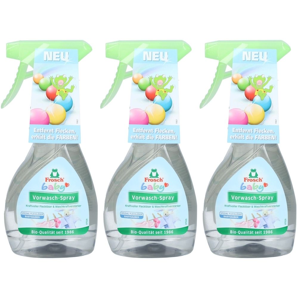 Frosch Baby Vorwaschspray 300 ml x3 3x300 Set