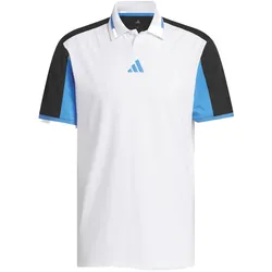 Adidas Golf Beyond the Course Vent Twistknit H Polo Shirt - S White/Black