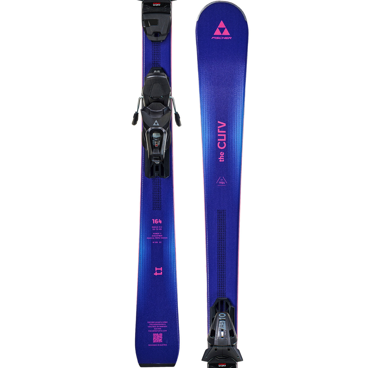 Fischer The Curv TI TPR purple - 164 cm