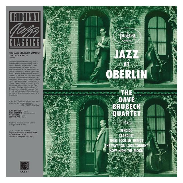 Concord Records Jazz at Oberlin (Live at Oberlin College,1LP) (Dave Brubeck (1920-2012)) (40943389)