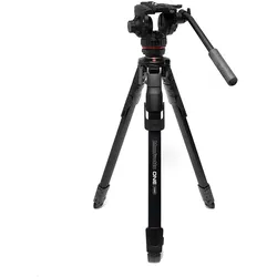 Manfrotto Videostativ Alu Kit mit 502X Fluid Videokopf