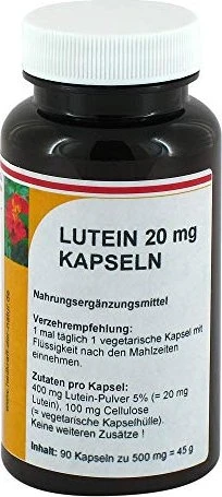 Lutein 20 mg Kapseln 90 St