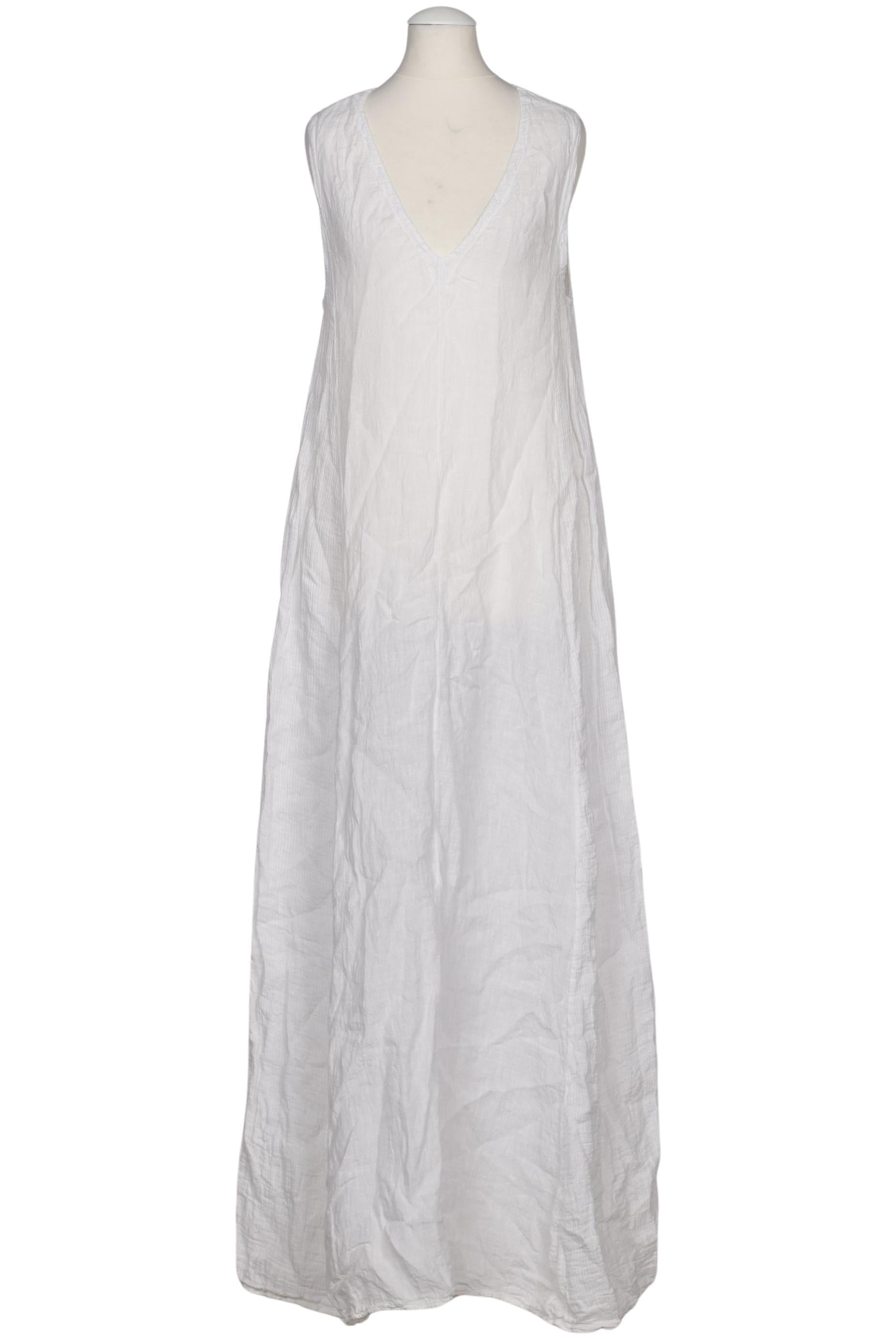 Transit PAR Such Damen Kleid, Weiß, Gr. M, Leinen - Second Hand