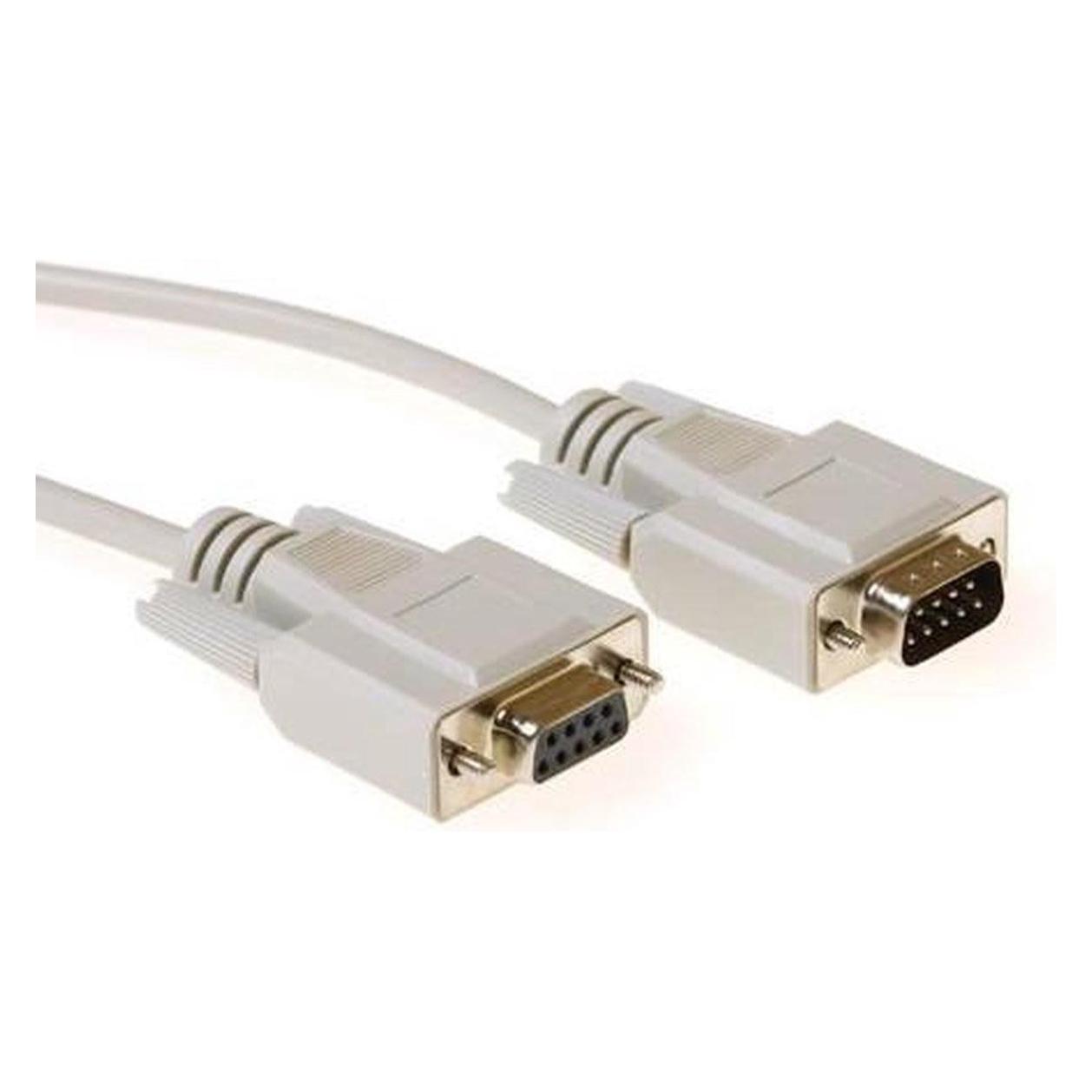 ACT 25 metre Serial 1:1 connection cable 9 pin D-sub male (25 m) (AK2323)