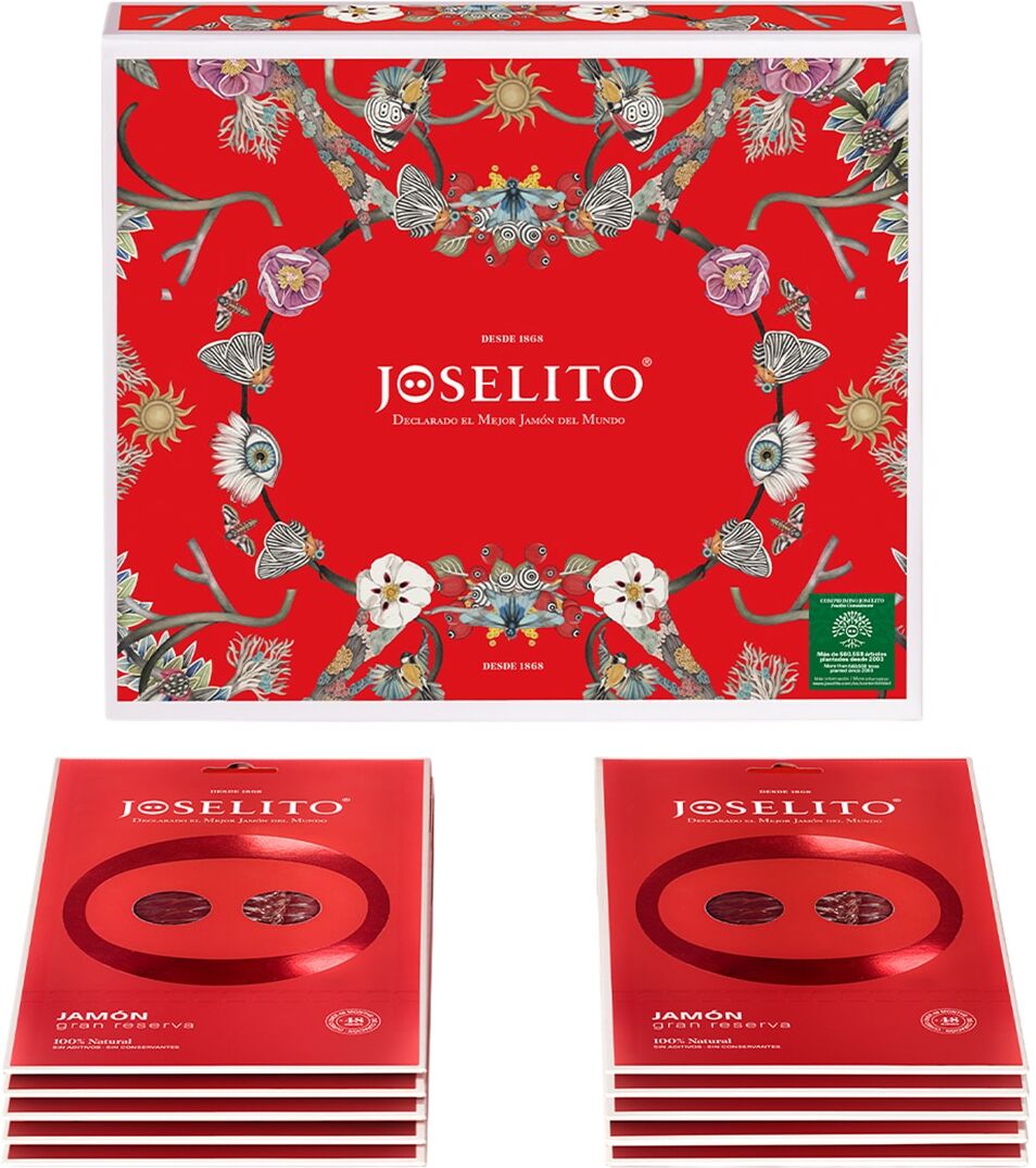 Joselito Cofre Kampe jamón loncheado gran reserva .