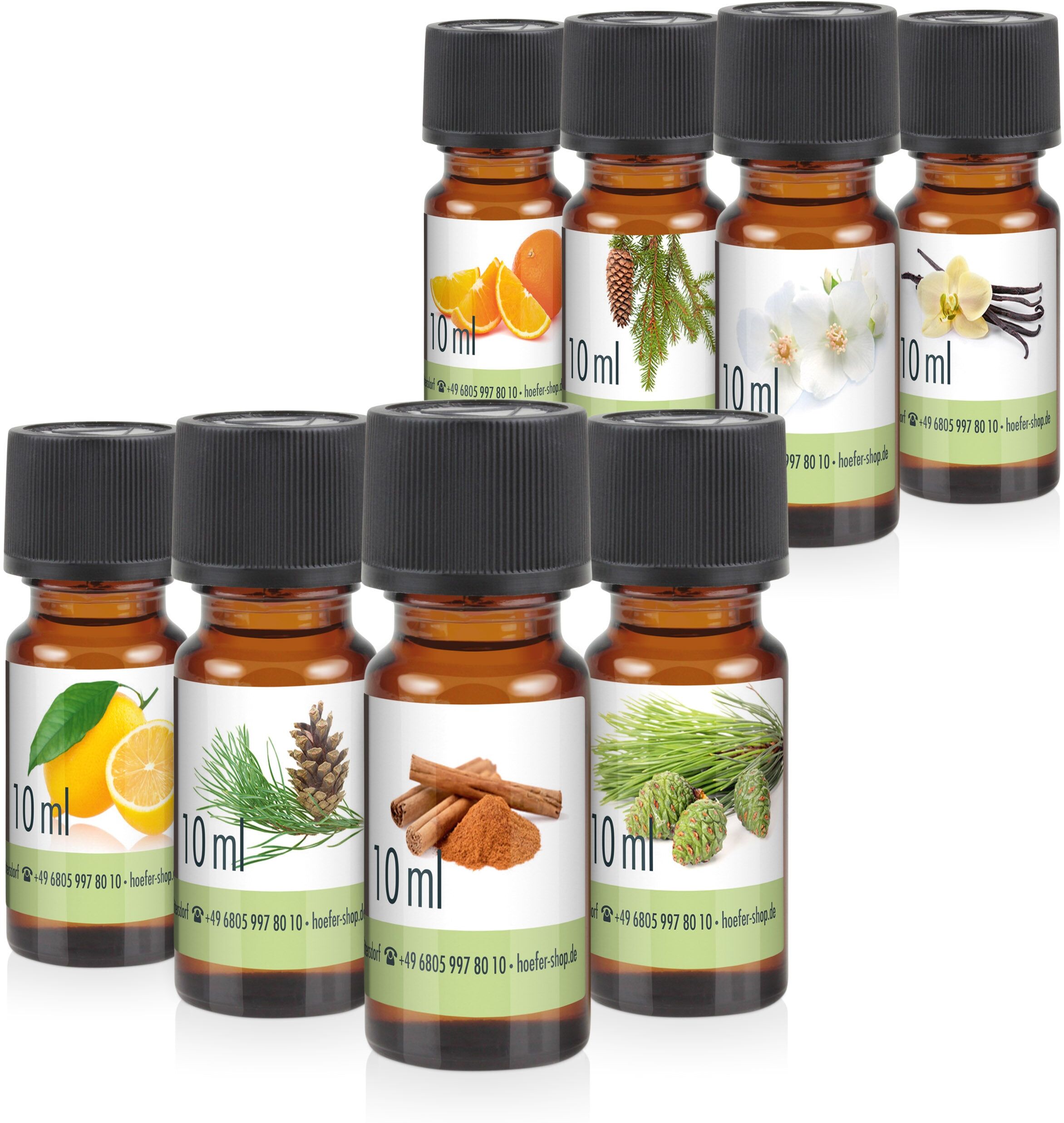 Höfer Chemie GmbH 8 x 10 ml 8 x  SPA Coffret d'huiles parfumées n° 5