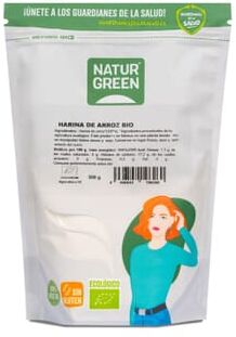 NaturGreen Farinha De Arroz Bio Sem Glúten 500g