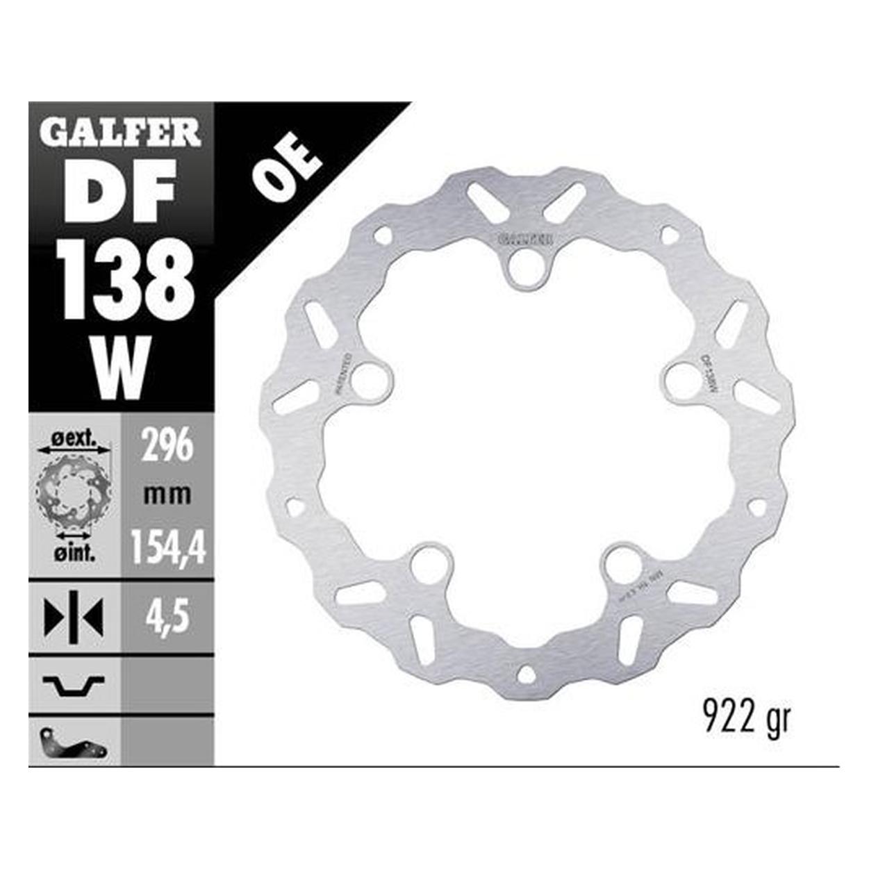 Galfer Bike Bremsscheibe Galfer Wave Starr R90r (296 mm) (DF138W)