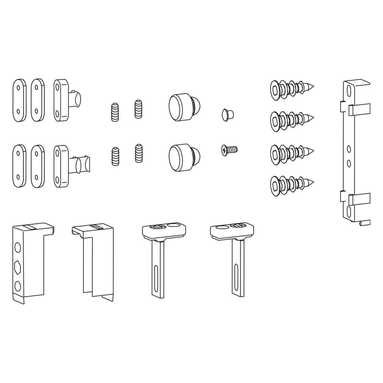 Hautau ATRIUM HS Zubehör-Beutel 403 für PROFINE PremiDoor, Schema A (42720461)