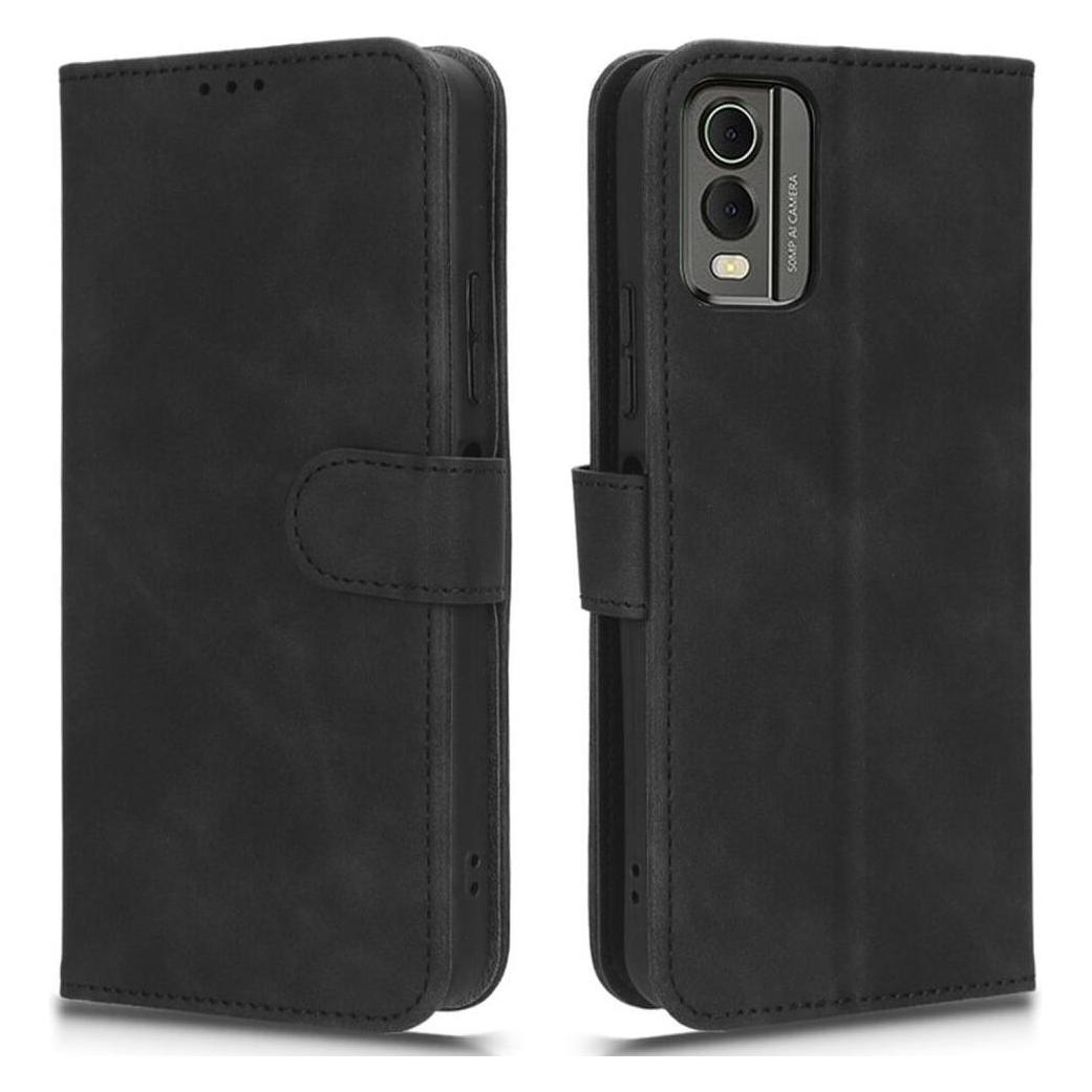 Cover-Discount Nokia C32 - Etui in Wildleder Optik schwarz (Nokia C32) (660137197A)