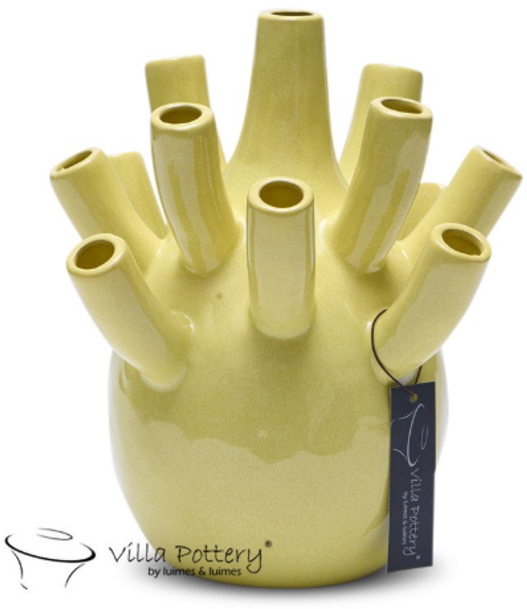 Villa Pottery Keramische Vaas Pinokkio 1_3 Yellow