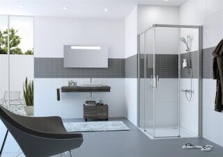 HÜPPE C25003069322 DA Classics 2 EasyEntry 4-Eck GT E2