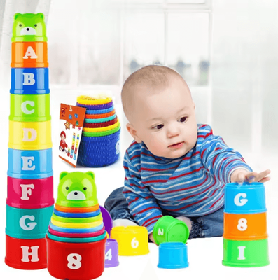 Inspire Curations Speed Stacking Cups Game Kids Brain Response & Hand Speed Challenge Toy Speed Stacking Cups Game Kids Brain Response & Hand Speed Challenge Toy
