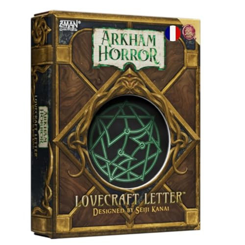 Asmodee Horror Arkham Lovecraft Letter Kaartspel - Frans - 2 tot 6 spelers