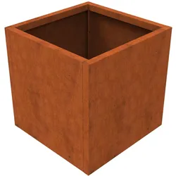 Casa.Pro, Hochbeet, Pflanzkübel Vaargel 60x60x60 cm Cortenstahl Edelrost
