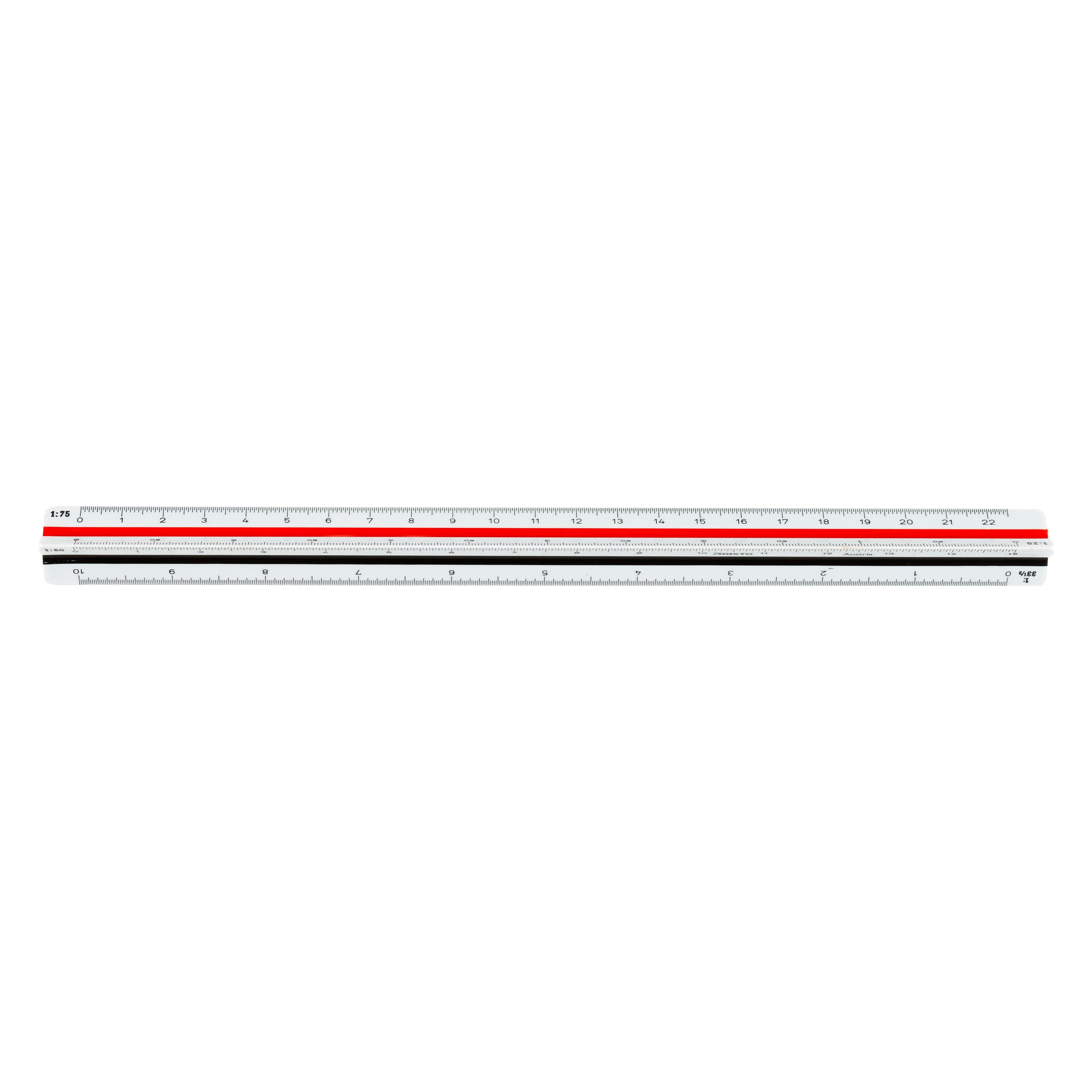 Aristo Dreikantlineal D, weiss (Kunststoff) (AR23703EB)