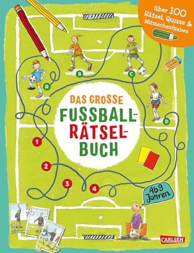 Nikki Busch - Das große Fußball-Rätselbuch: ab 9 Jahre - Preis vom 02.10.2026 23:42:20 h