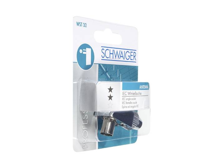 Schwaiger Winkelbuchse IEC