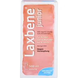 Laxbene Junior 500 mg/ml Lösung Z.einn.kdr.6M-8J 500 ML