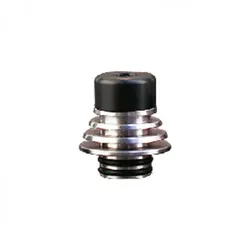 Vapefly Brunhilde MTL RTA 510 Short DripTip Ersatzmundstück Schwarz/Silber