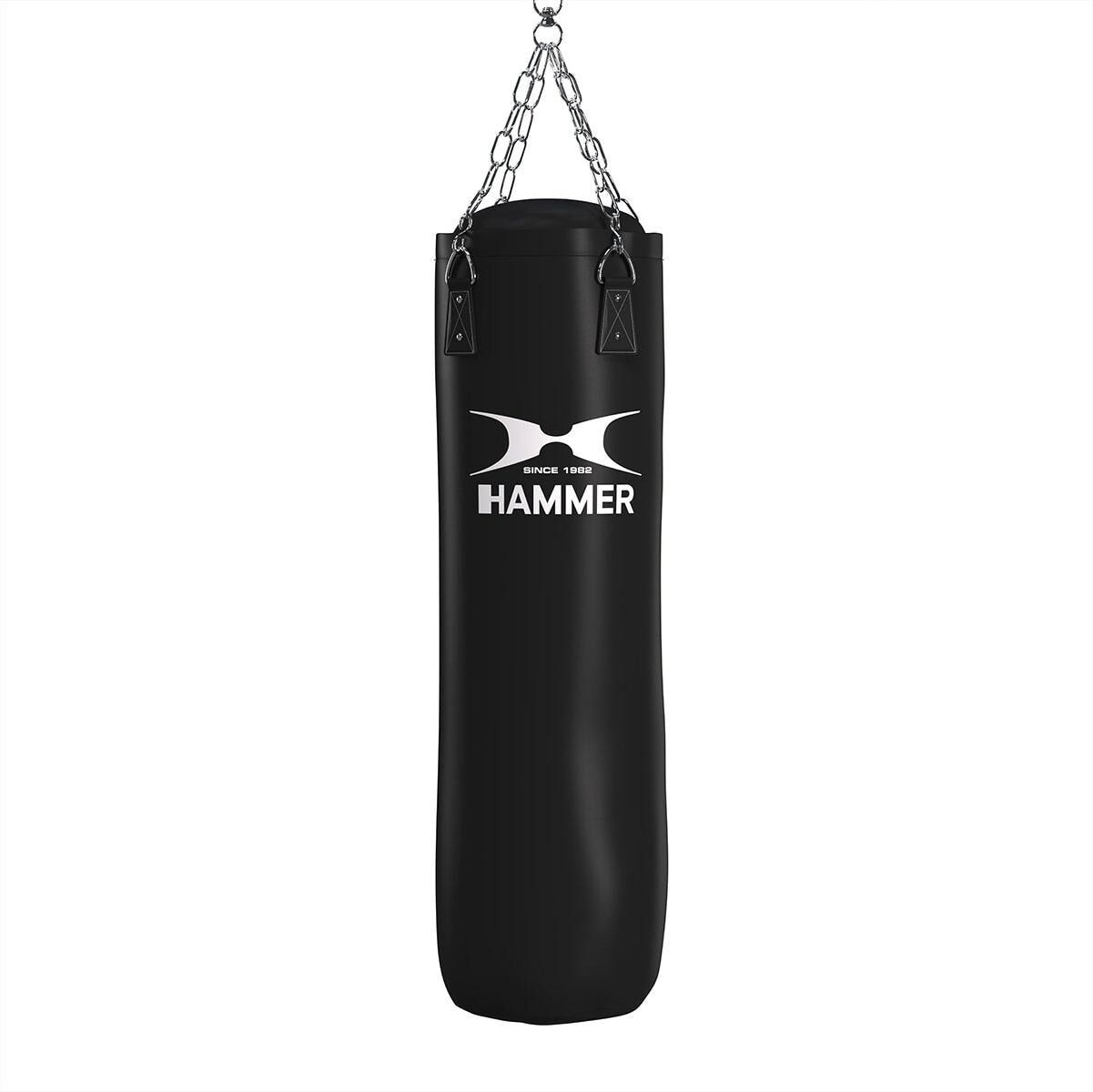 Boxsack HAMMER "Premium Black Kick 180 cm", schwarz, Boxsäcke, B/H/L: 180cm, Boxsack, H:180cm schwarz B/H/L: 180cm