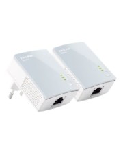 TP-LINK Bridge HomePlug AV HPAV Nano-Powerline-Adapter KIT 10/100Mbps-Ethernetport (TL-PA411KIT)