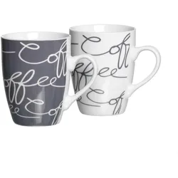 6x Flirt by R&B, Tasse, Kaffeebecher 'Cornello grey' (250 ml, 1x)