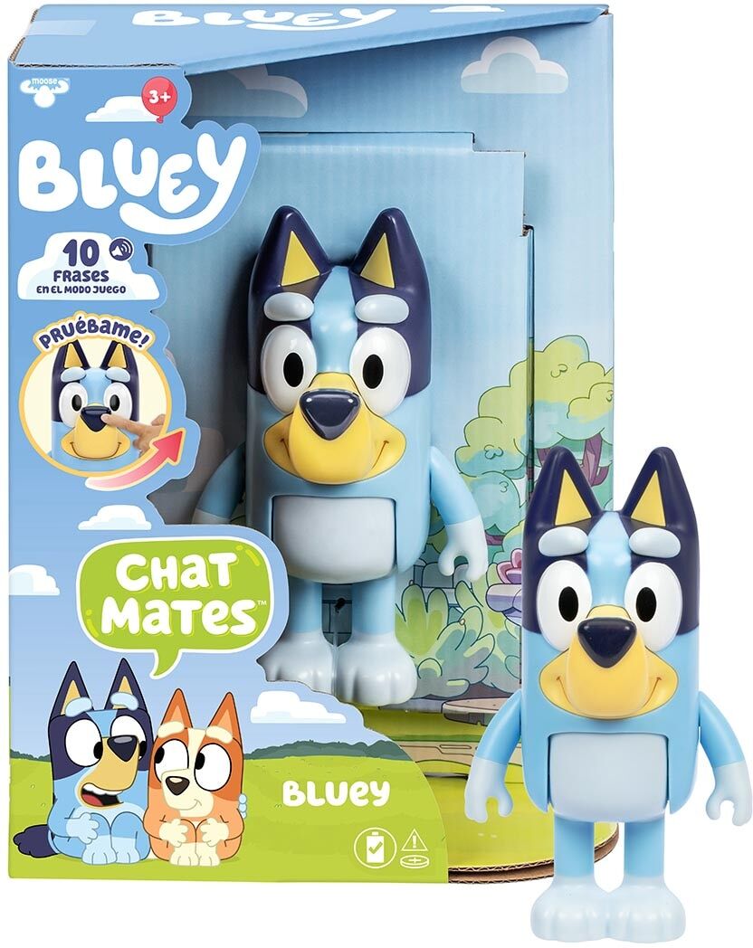 Bluey Pack Individual de Figura Chat Mates .