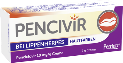 Perrigo Deutschland GmbH PENCIVIR bei Lippenherpes Creme hautfarben 1% 2 g 14029757