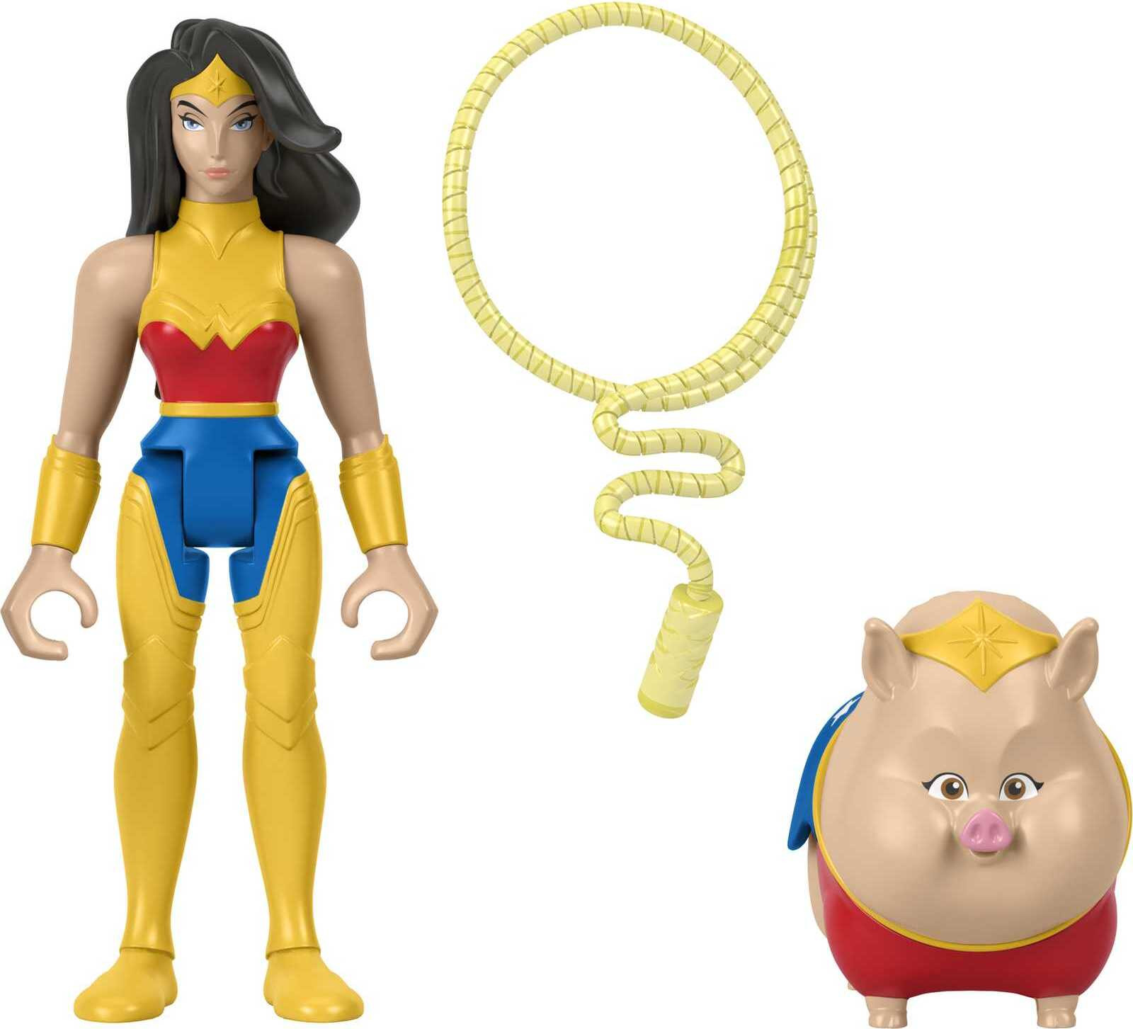 Fisher-Price DC League of Super-Pets Wonder Woman & Peanut Butter figuurspeelset