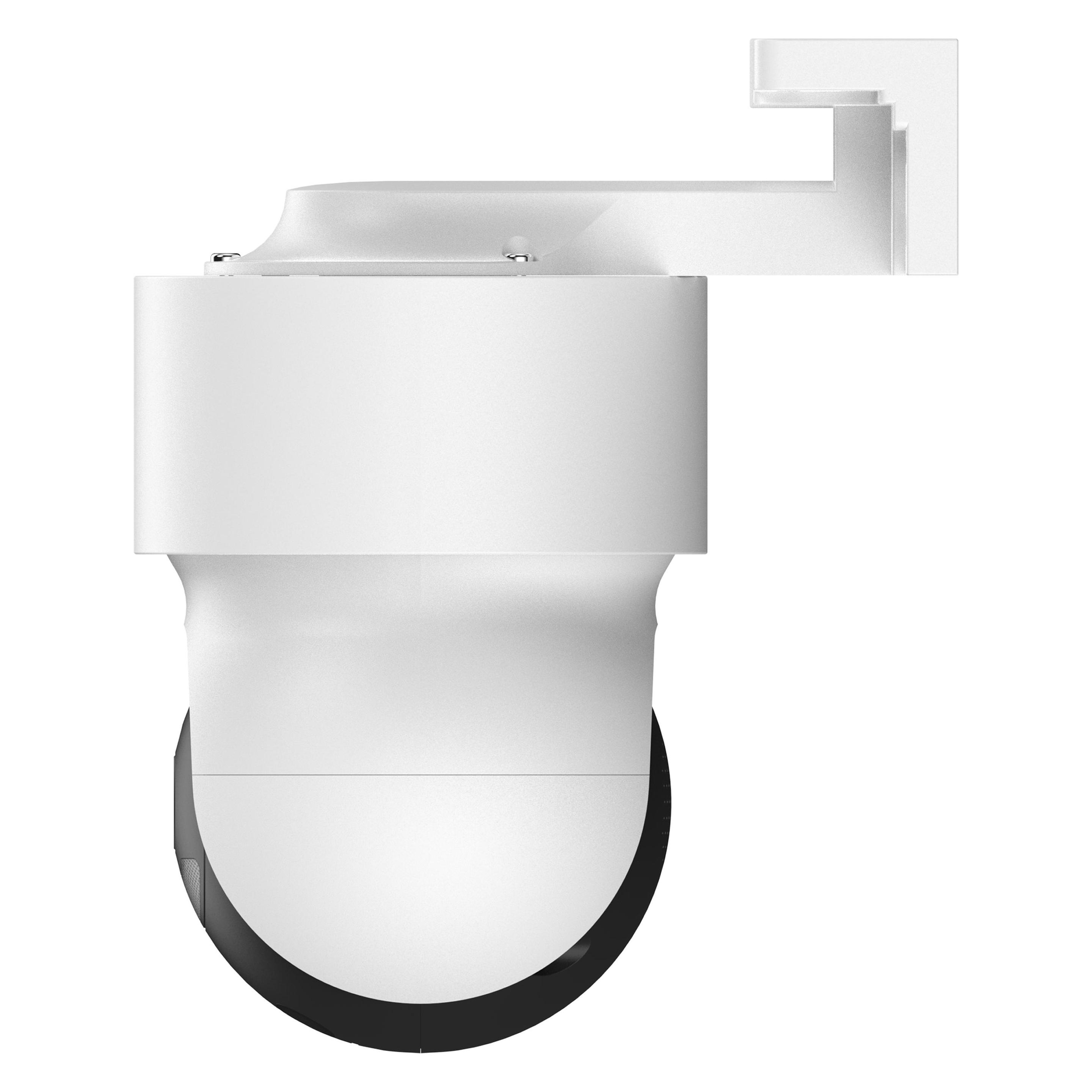 iGet HOME Kamera CS8 Weiss - WiFi 2K IP Kamera drehbar, Nachtsicht, Audio, IP65, Auto-Tracking (2560 x 1440 Pixels) (75020822)