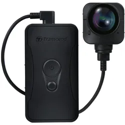 Transcend DrivePro Body 70 (Bluetooth, GPS-Empfänger, WLAN), Dashcam, Schwarz