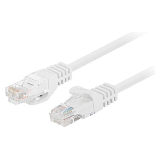 Lanberg Patchcord UTP kat.5e biały (U/UTP, CAT5e, 0.50 m) (PCU5-20CC-0050-W)