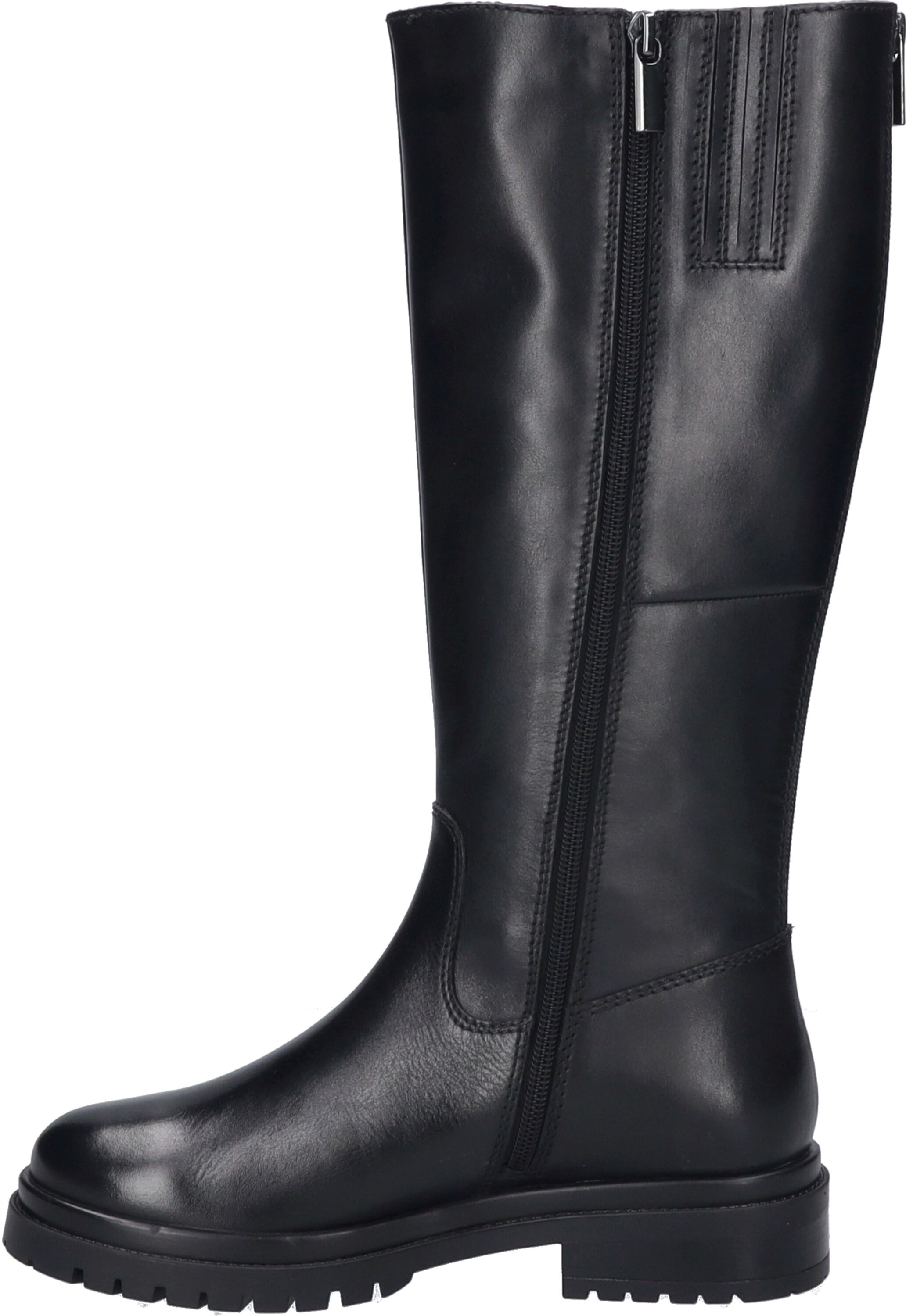 Stiefel JOSEF SEIBEL "Stacey 10, schwarz", Damen, Gr. 36, schwarz, Obermaterial: 100% Rindsleder Leather cow., Schuhe Stiefel