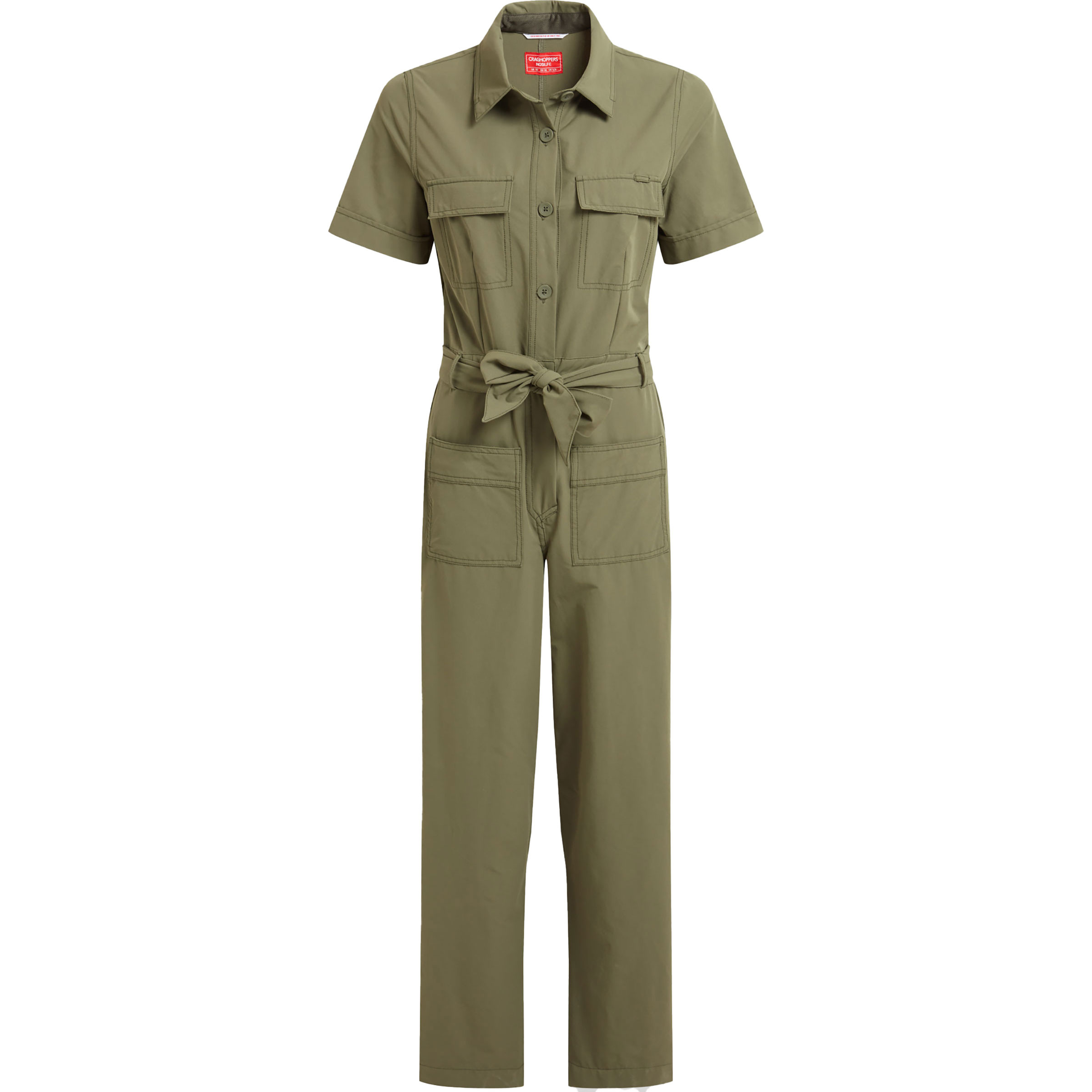 Craghoppers Nosilife Camila Jumpsuit Damen Jumpsuits oliv Größe XL Lifestyle Insektenschutz