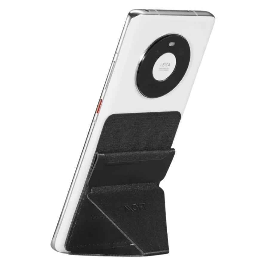 MOFT Podstawka Samoprzylepny portfel i stojak na telefon X Mini czarny (Mof000005)